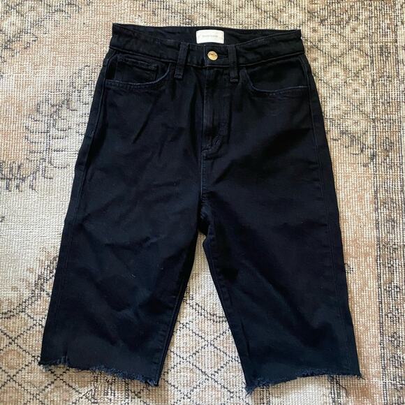 NWOT: Favorite Daughter The Eva Long Slim Shorts - Picture 1 of 6